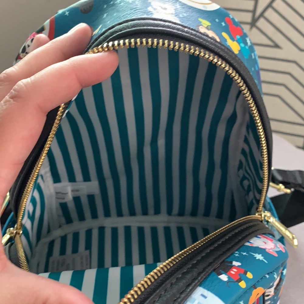 Disney x LoungeFly Park Attractions Mini Backpack - Picture 4 of 6